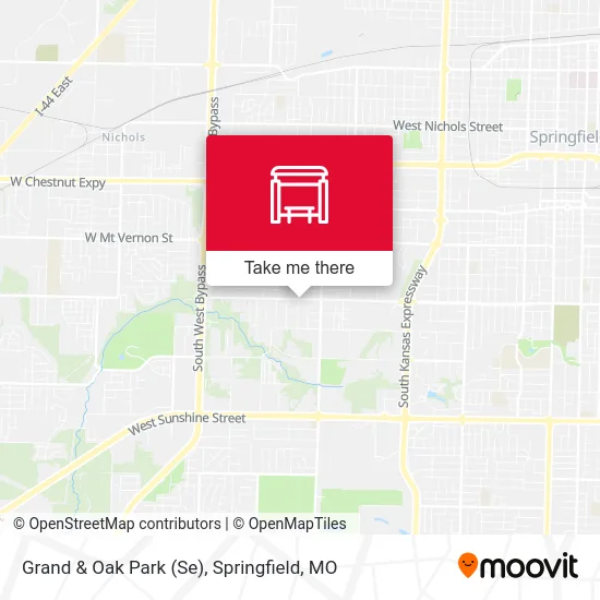Grand & Oak Park (Se) map