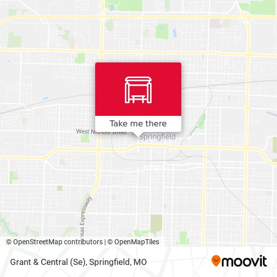Grant & Central (Se) map