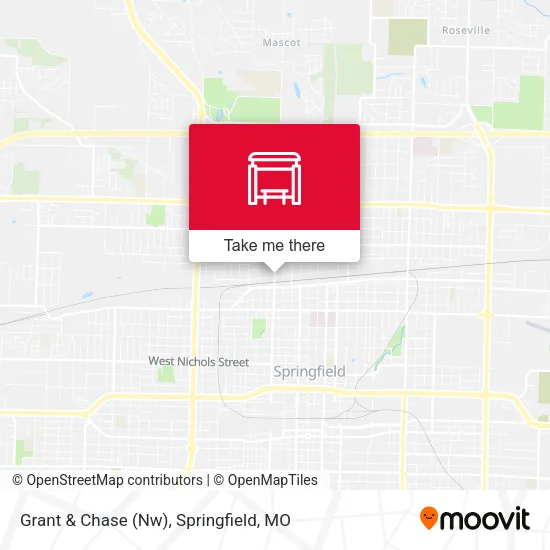 Mapa de Grant & Chase (Nw)