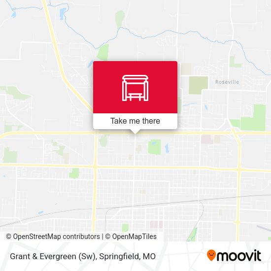Grant & Evergreen (Sw) map