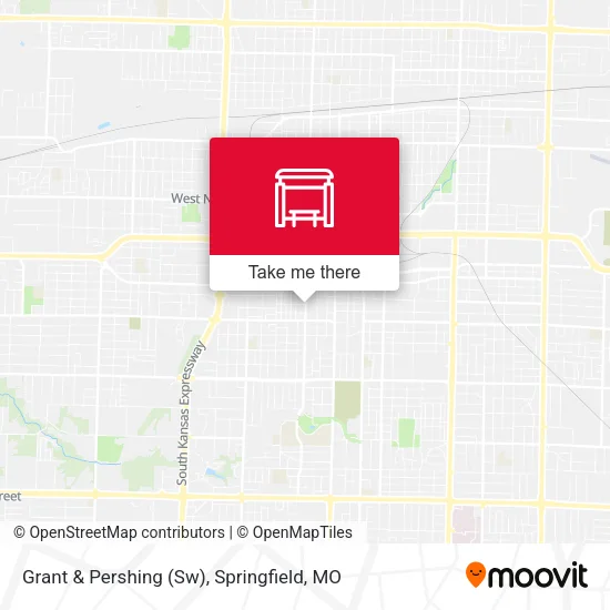 Mapa de Grant & Pershing (Sw)