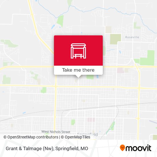 Grant & Talmage (Nw) map