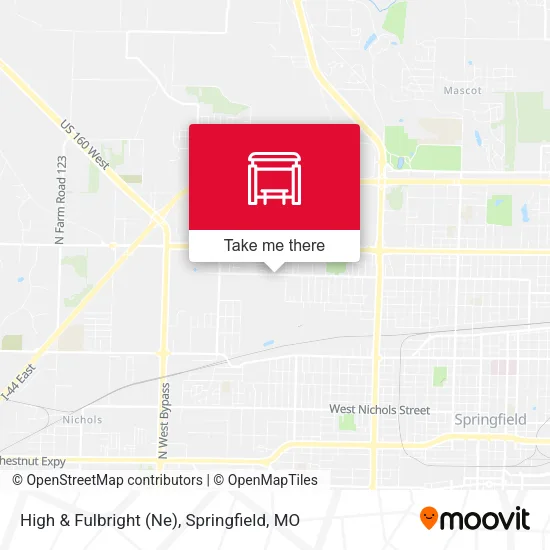 Mapa de High & Fulbright (Ne)