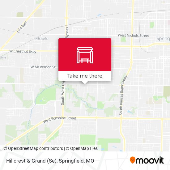 Mapa de Hillcrest & Grand (Se)