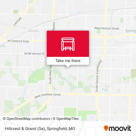 Mapa de Hillcrest & Grand (Se)