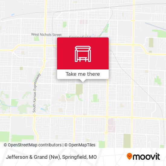 Mapa de Jefferson & Grand (Nw)