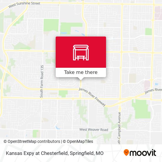 Mapa de Kansas Expy at Chesterfield