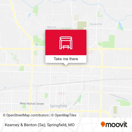 Kearney & Benton (Se) map