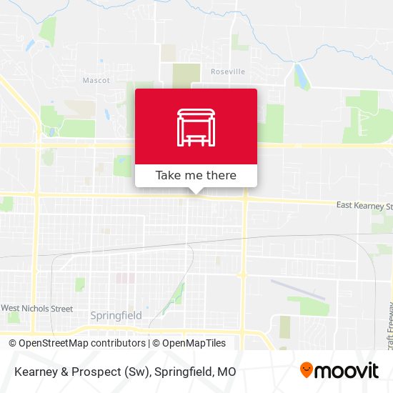 Kearney & Prospect (Sw) map