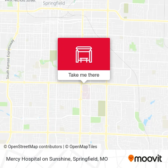 Mapa de Mercy Hospital on Sunshine