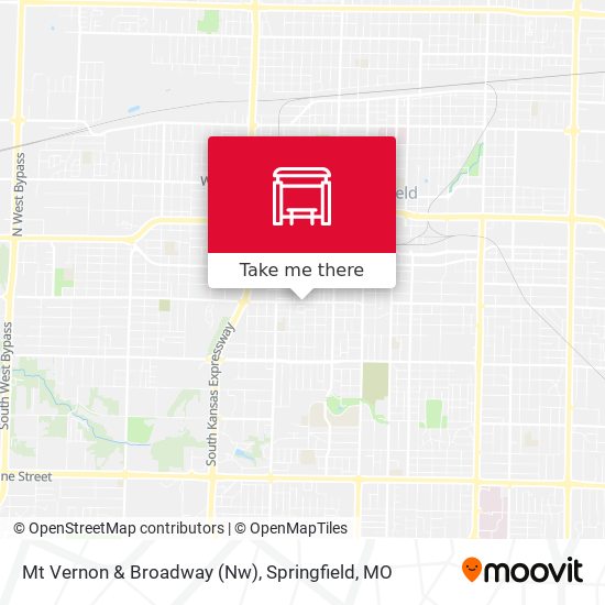 Mapa de Mt Vernon & Broadway (Nw)
