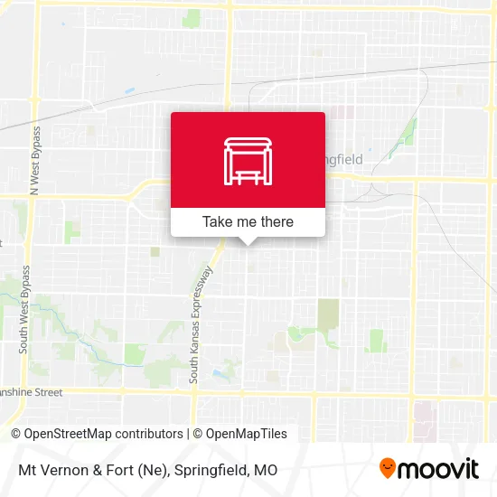 Mapa de Mt Vernon & Fort (Ne)