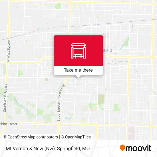 Mapa de Mt Vernon & New (Nw)