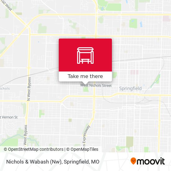 Nichols & Wabash (Nw) map