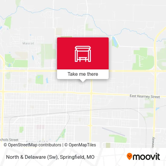 Mapa de North & Delaware (Sw)