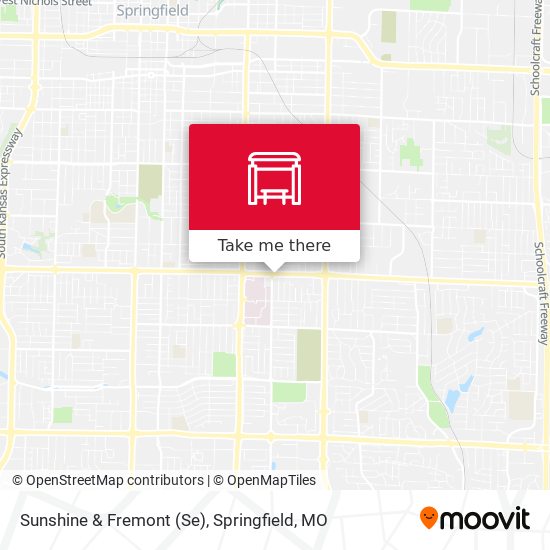 Mapa de Sunshine & Fremont (Se)