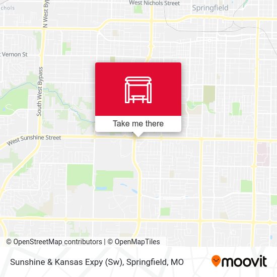 Sunshine & Kansas Expy (Sw) map