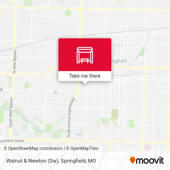 Mapa de Walnut & Newton (Sw)