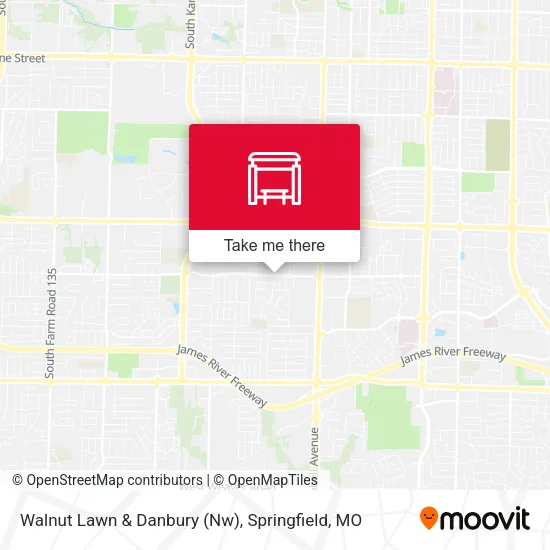 Mapa de Walnut Lawn & Danbury (Nw)