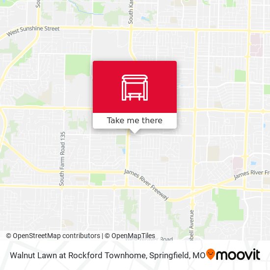 Mapa de Walnut Lawn at Rockford Townhome