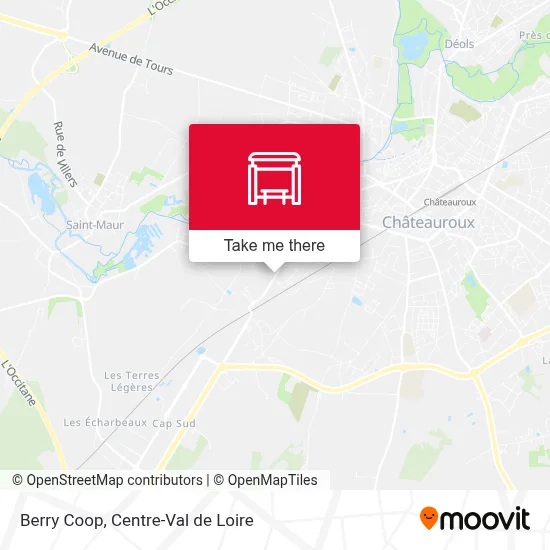 Berry Coop map
