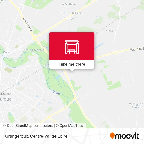 Grangeroux map