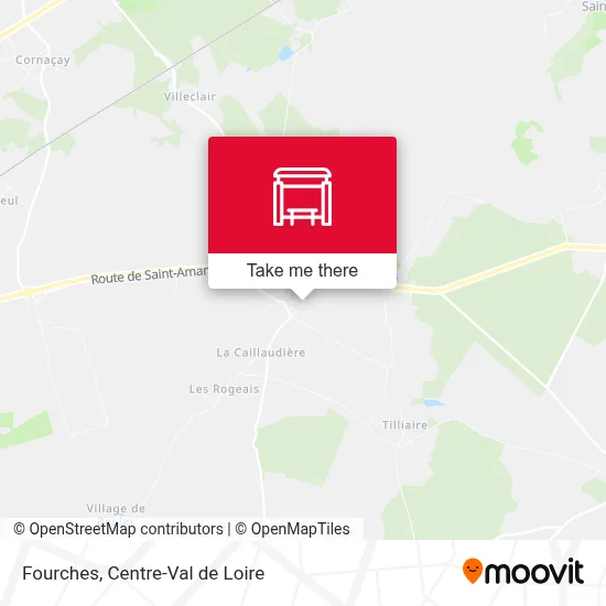 Fourches map