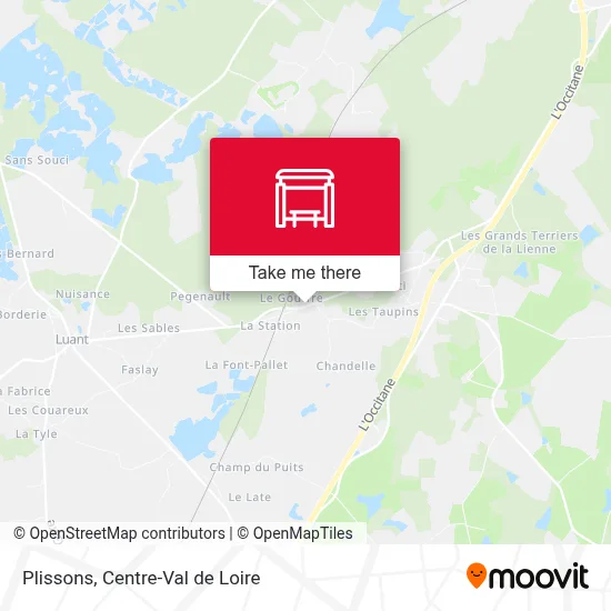 Plissons map