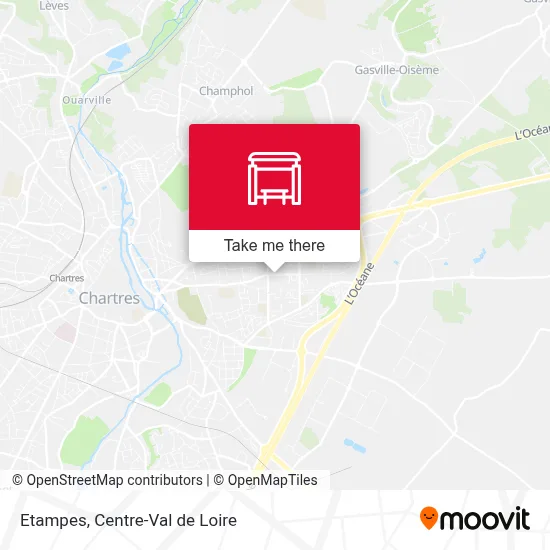 Etampes map