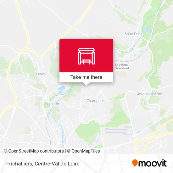 Frichalliers map