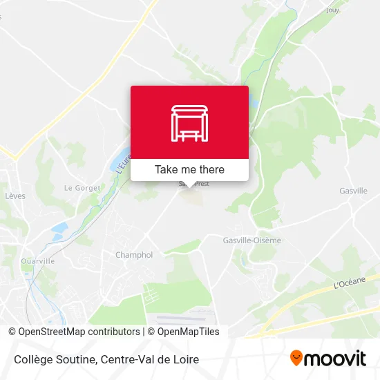 Collège Soutine map