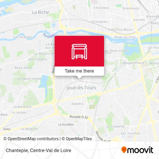 Chantepie map