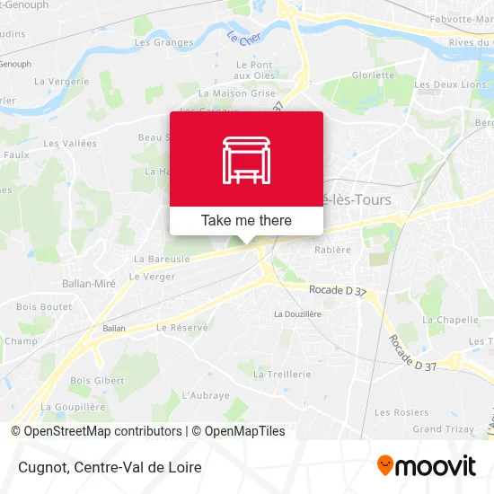 Cugnot map