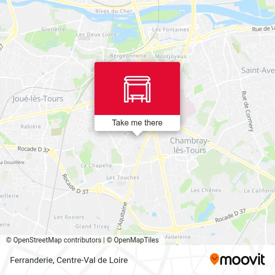 Ferranderie map