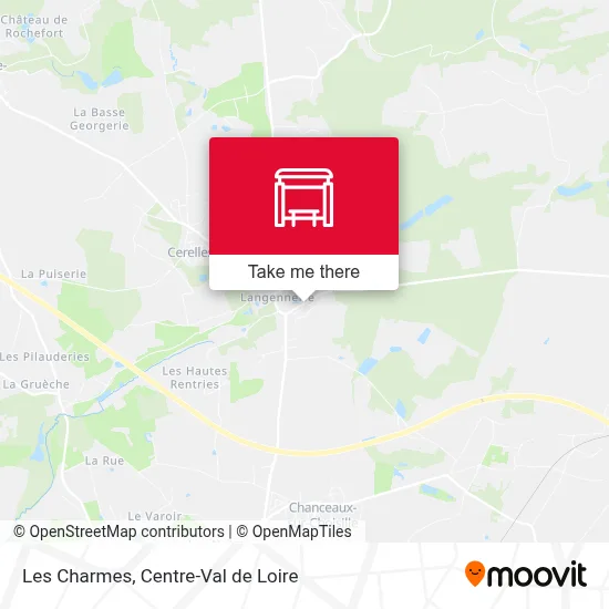 Les Charmes map