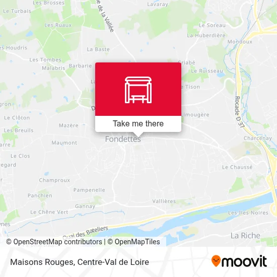 Maisons Rouges map