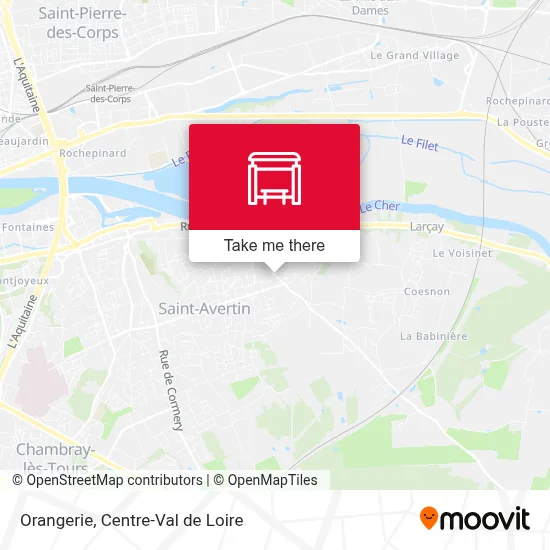 Orangerie map