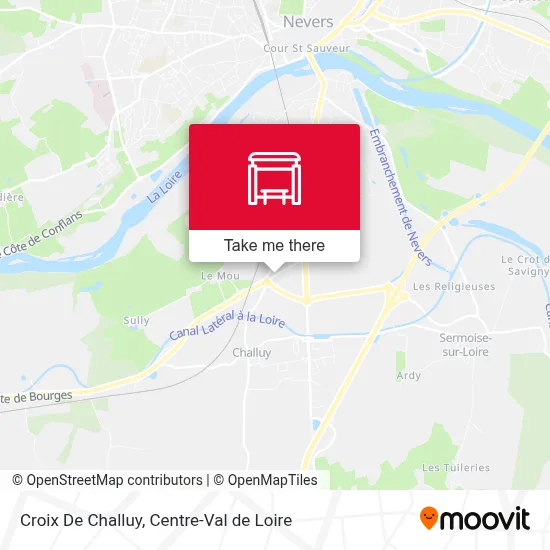 Croix De Challuy map