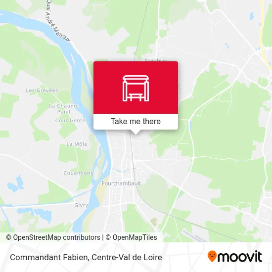 Commandant Fabien map