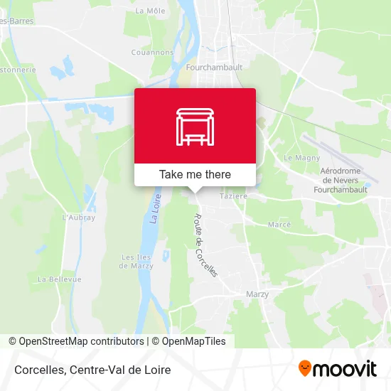 Corcelles map