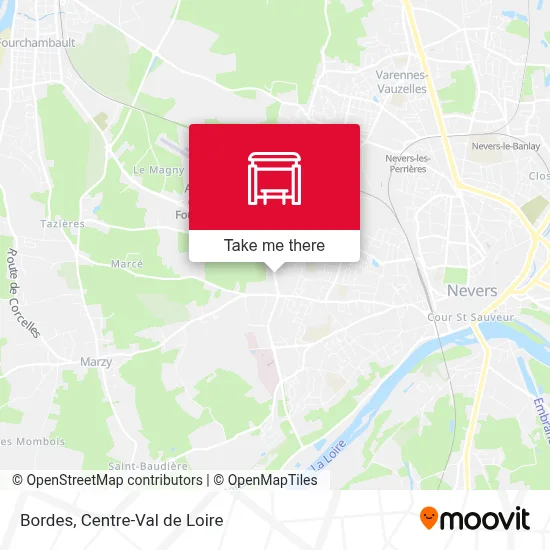 Bordes map