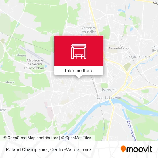 Mapa Roland Champenier