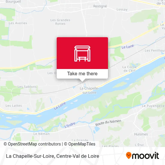 La Chapelle-Sur-Loire map