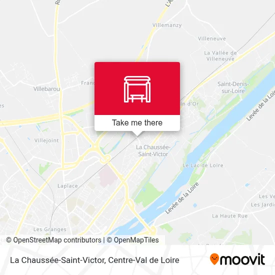 La Chaussée-Saint-Victor map