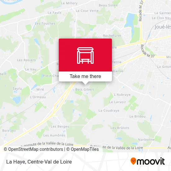 La Haye map