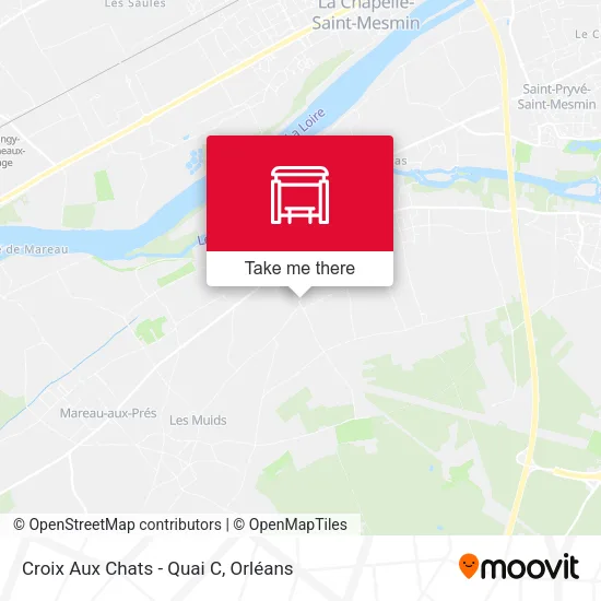 Croix Aux Chats - Quai C map