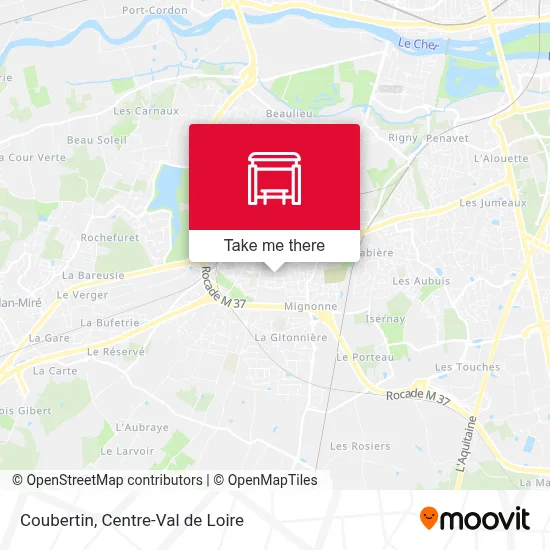 Coubertin map