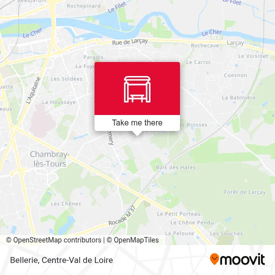 Bellerie map