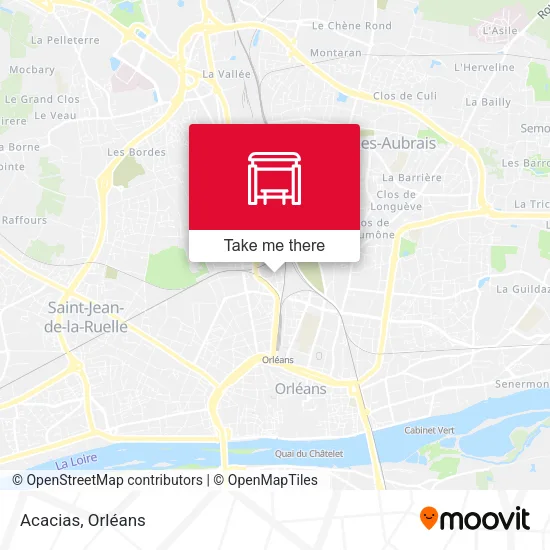 Acacias map