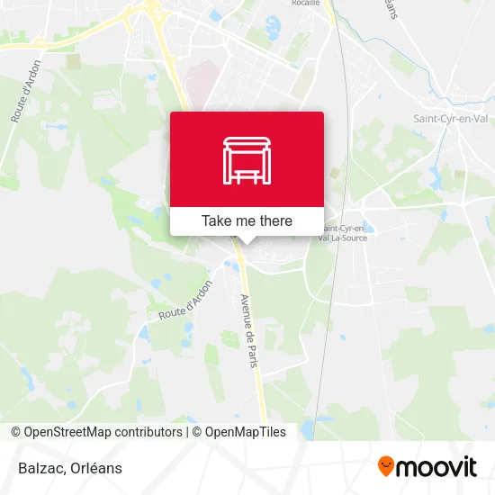 Balzac map